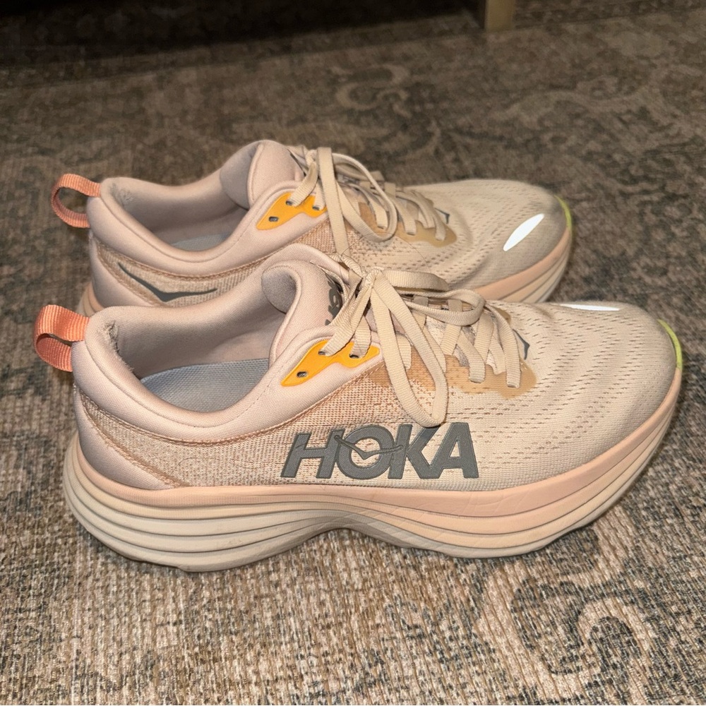Hoka Bondi 8 Cream Vanilla
